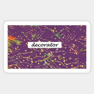 Decorator gifts Sticker